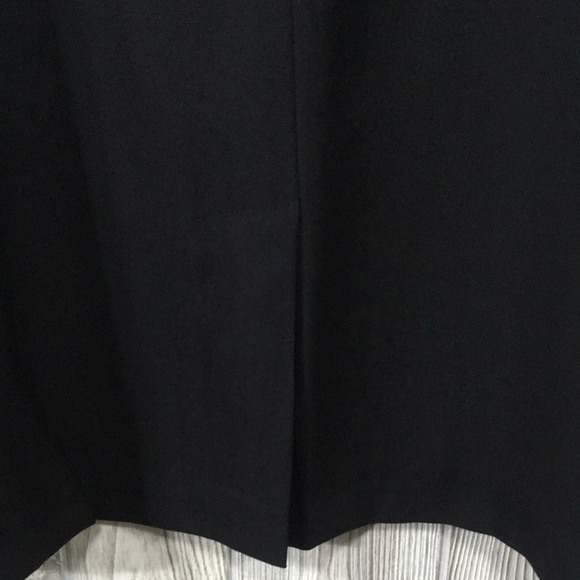 EL Corte Ingles Womens Plus Size 62  (Spain) XXL Solid Black Skirt - Picture 6 of 10